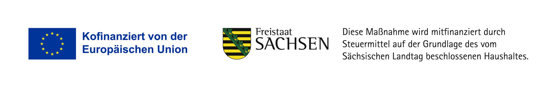 European Union and Freistaat Sachsen Funding